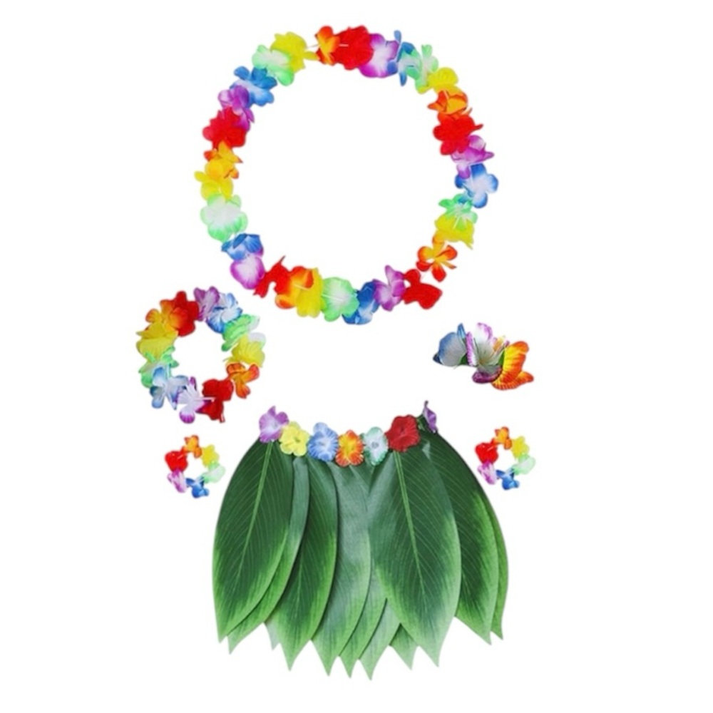 Colorful Hawaiian Luau Set for Kids